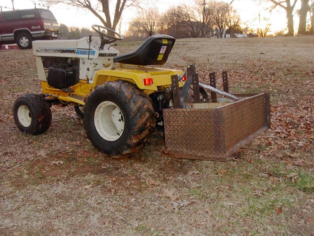 Cat 0 box blade Only Cub Cadets